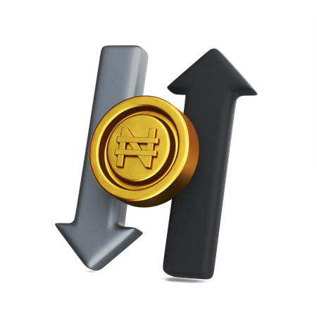 Unstable Market  3D Icon