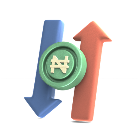 Unstable Market  3D Icon