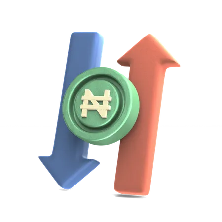 Unstable Market  3D Icon