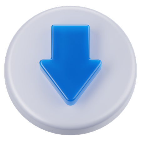 Runter  3D Icon