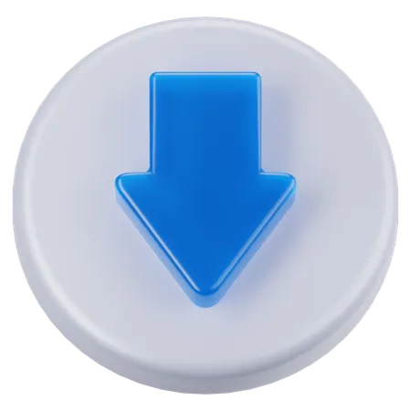 Runter  3D Icon