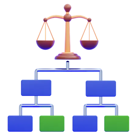 Unternehmensführung  3D Icon