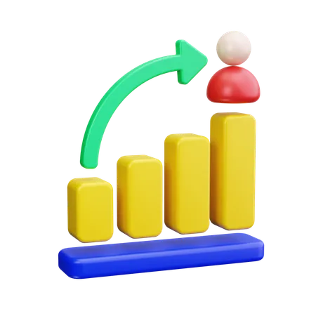 Unternehmensranking  3D Icon