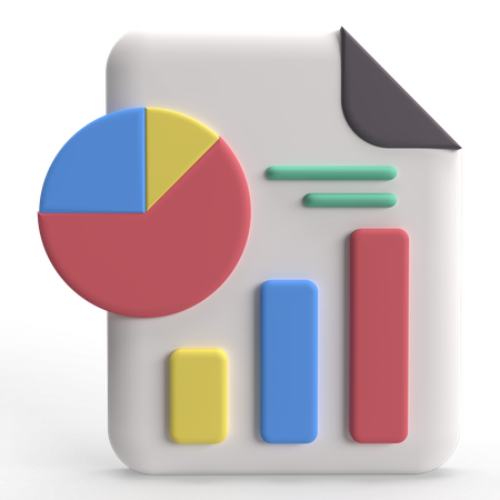 Unternehmensstatistiken  3D Icon