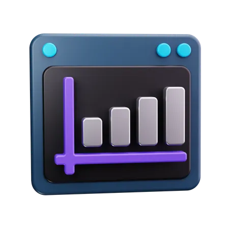 Unternehmensstatistiken  3D Icon