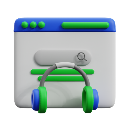 Unterstützung  3D Icon