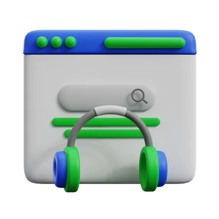 Unterstützung  3D Icon