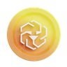unus sed leo coin 3d logo