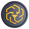 unus sed leo coin 3d logo