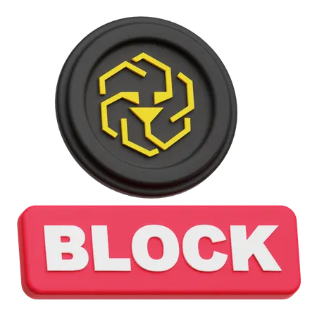 Unus Sed Leo Block  3D Icon