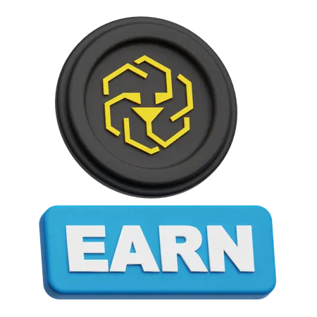 Unus Sed Leo Earn  3D Icon