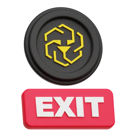 Unus Sed Leo Exit  3D Icon