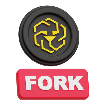 Unus Sed Leo Fork  3D Icon