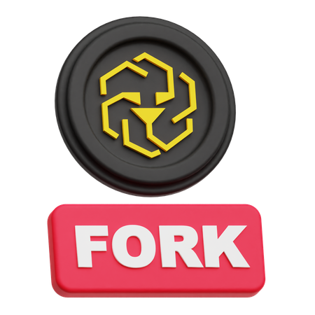 Unus Sed Leo Fork  3D Icon