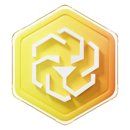 UNUS SED LEO (LEO) Badge  3D Icon