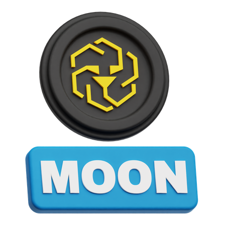 Unus Sed Leo Moon  3D Icon