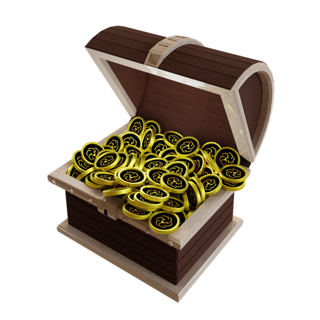 UNUS SED LEO (LEO) Treasure Chest  3D Icon