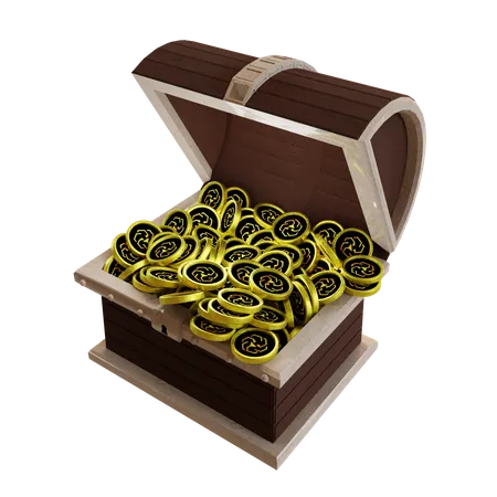 UNUS SED LEO (LEO) Treasure Chest  3D Icon