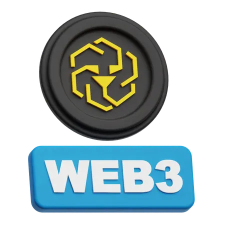 Unus Sed Leo Web 3  3D Icon