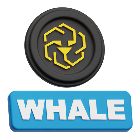 Unus Sed Leo Whale  3D Icon