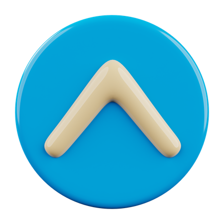 Up  3D Icon