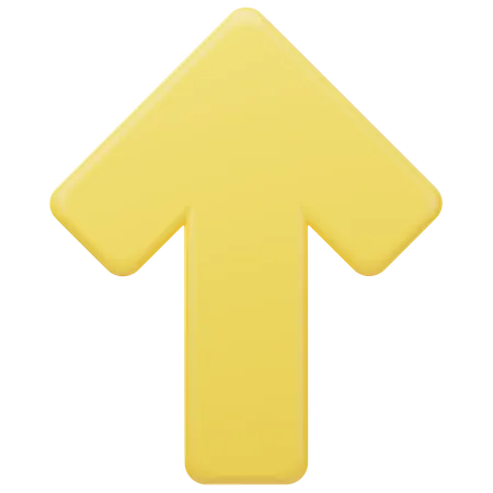 Up Arrow  3D Icon