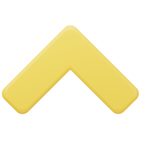 Up Arrow  3D Icon