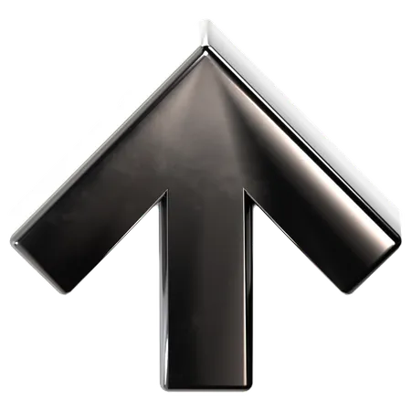 Up Arrow  3D Icon