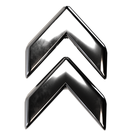 Up Arrow  3D Icon