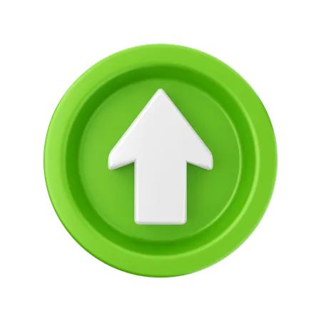 Up Arrow  3D Icon