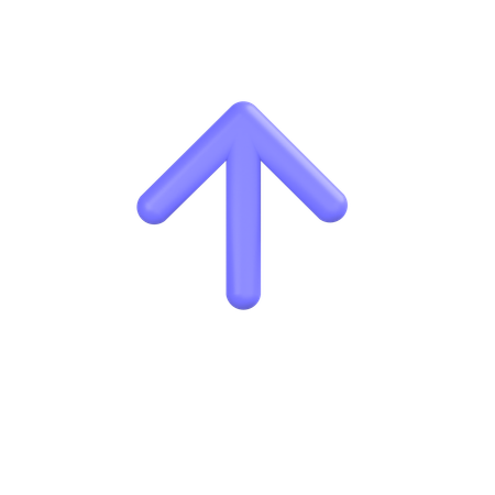 Up-arrow  3D Icon