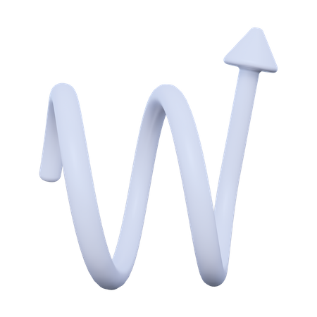 Up Arrow  3D Icon