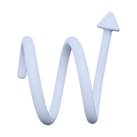 Up Arrow  3D Icon