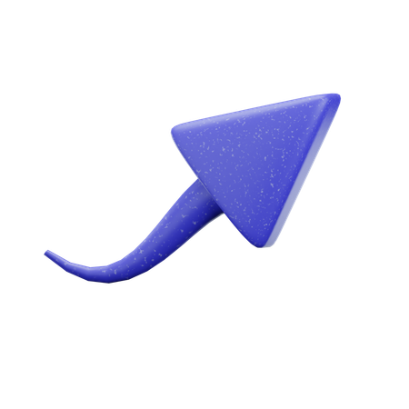 Up Arrow  3D Icon