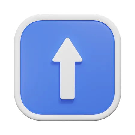 Up Arrow  3D Icon