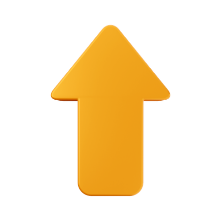 Up Arrow  3D Icon