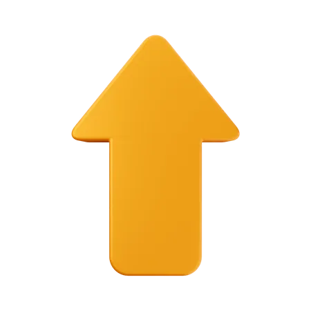 Up Arrow  3D Icon