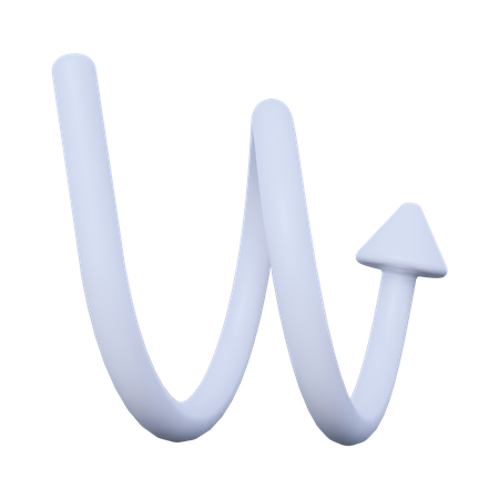 Up Arrow  3D Icon