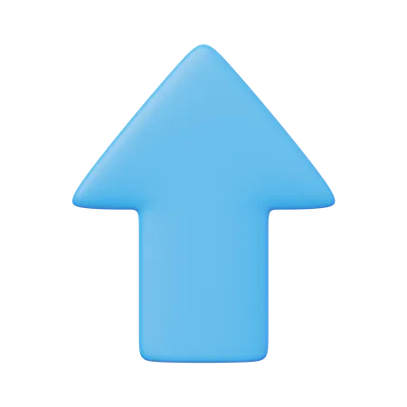 Up Arrow  3D Icon