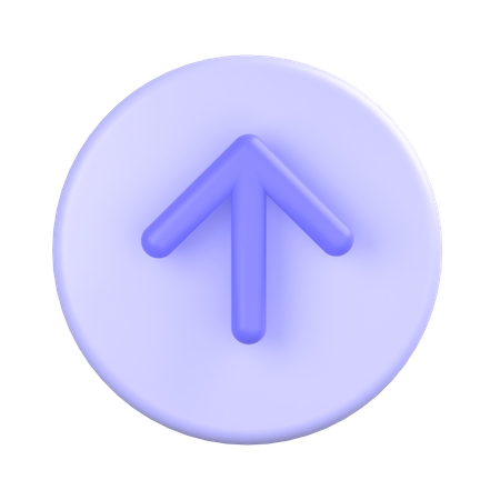 Up-arrow  3D Icon