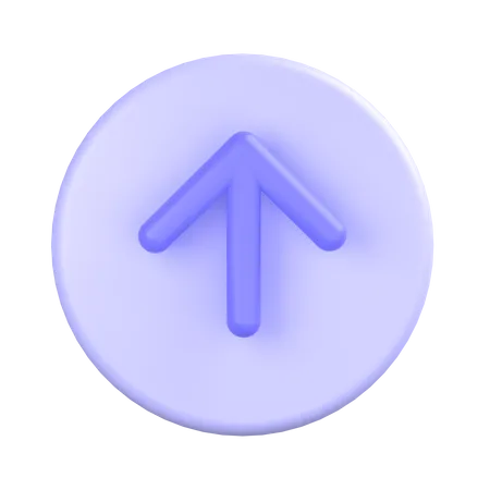 Up-arrow  3D Icon