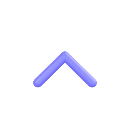 Up-arrow  3D Icon