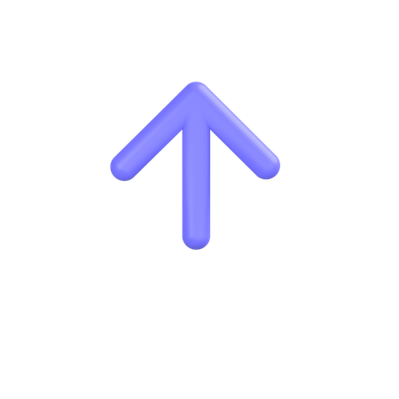 Up-arrow  3D Icon