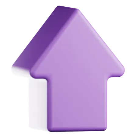 Up Arrow  3D Icon