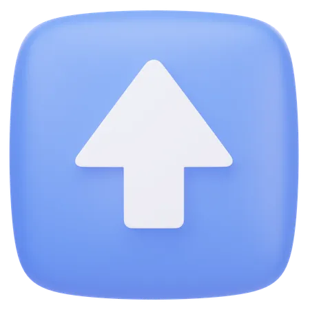 Up Arrow  3D Icon