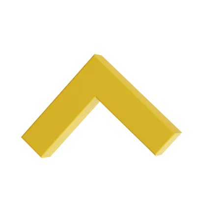 Up Arrow  3D Icon