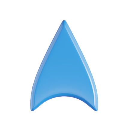 Up Arrow  3D Icon