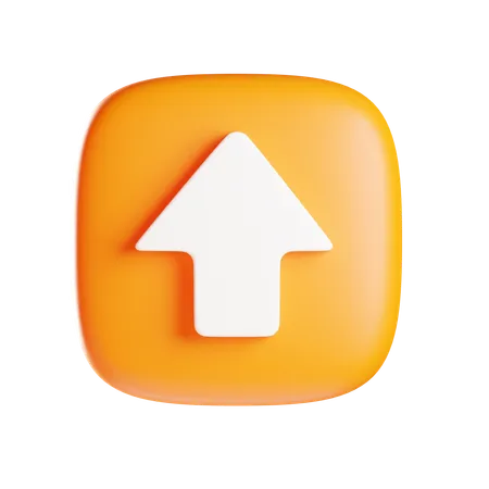 Up Arrow  3D Icon