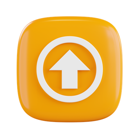 Up Arrow  3D Icon