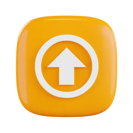 Up Arrow  3D Icon